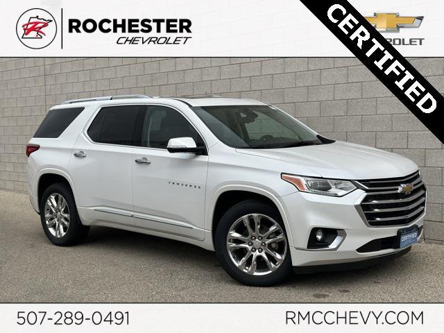 used 2020 Chevrolet Traverse car, priced at $34,999