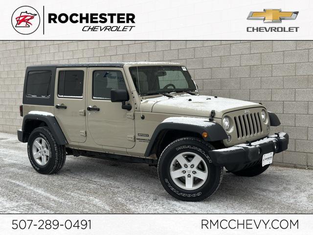 used 2017 Jeep Wrangler Unlimited car, priced at $15,998