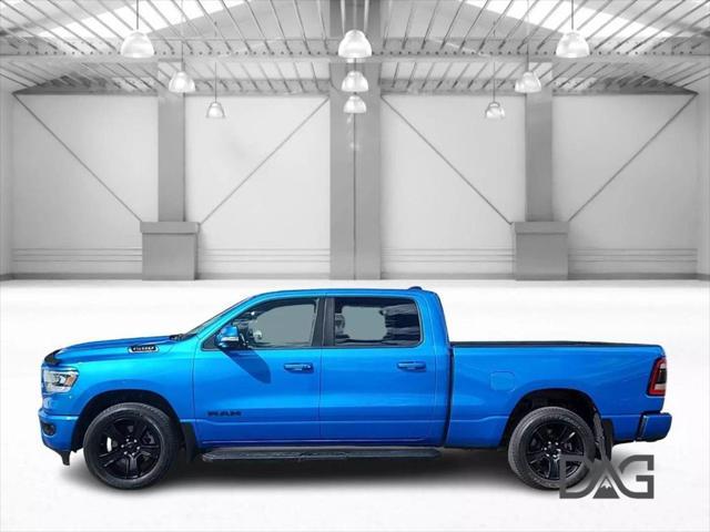 used 2021 Ram 1500 car, priced at $43,995