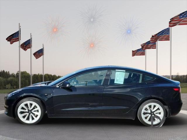 used 2022 Tesla Model 3 car, priced at $19,995