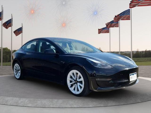 used 2022 Tesla Model 3 car, priced at $19,995