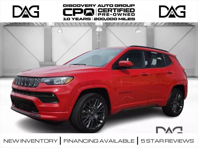 used 2023 Jeep Compass car, priced at $25,995