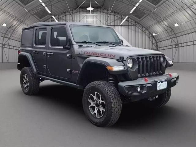 used 2021 Jeep Wrangler Unlimited car, priced at $34,505