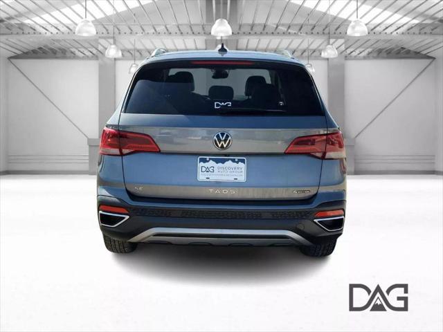 used 2024 Volkswagen Taos car, priced at $25,995