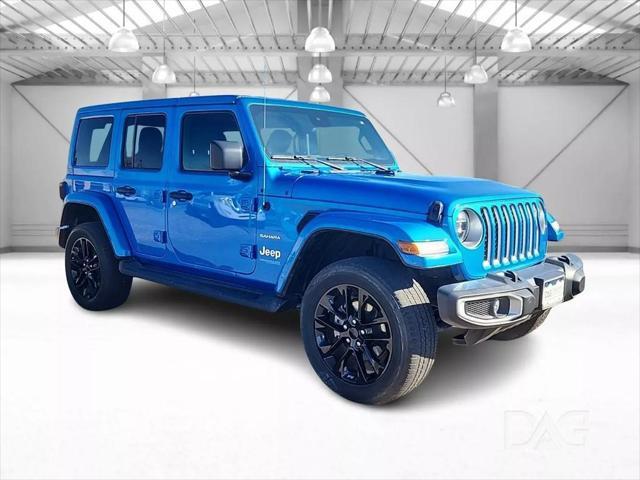 used 2021 Jeep Wrangler Unlimited 4xe car, priced at $34,995