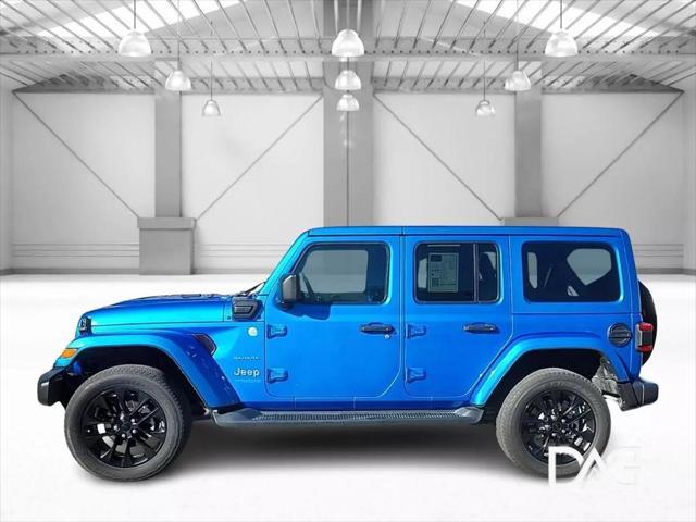 used 2021 Jeep Wrangler Unlimited 4xe car, priced at $34,995