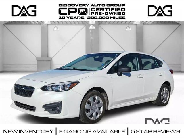 used 2019 Subaru Impreza car, priced at $17,995