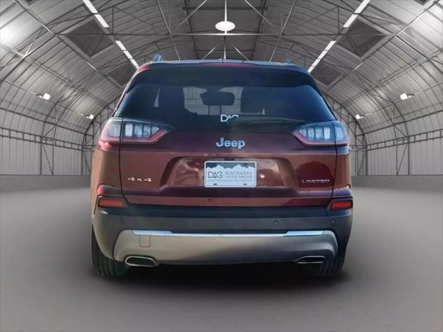 used 2021 Jeep Cherokee car, priced at $13,685