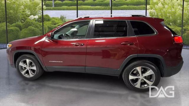 used 2021 Jeep Cherokee car, priced at $19,995