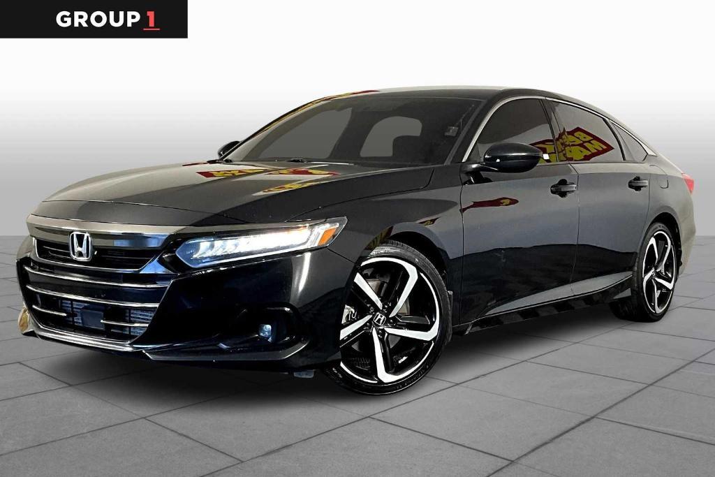 used 2021 Honda Accord car, priced at $19,495
