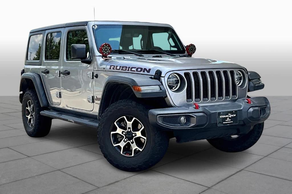 used 2018 Jeep Wrangler Unlimited car, priced at $34,575