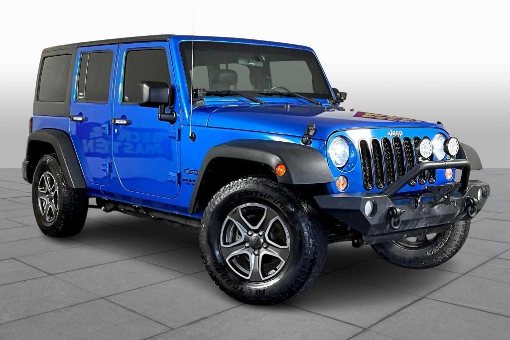 used 2015 Jeep Wrangler Unlimited car, priced at $19,405