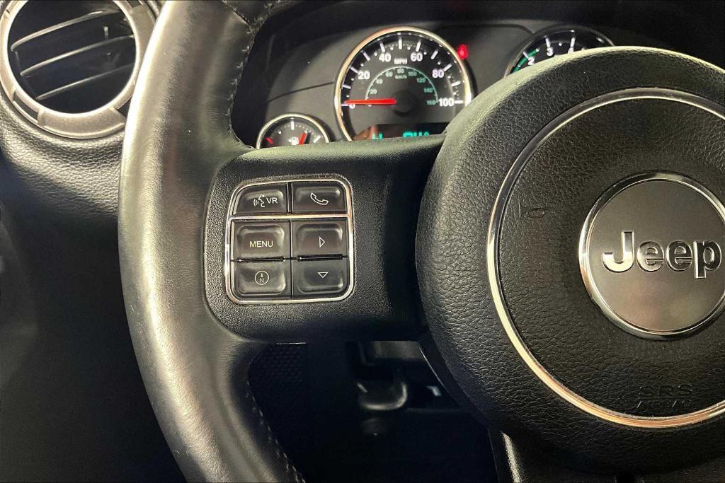 used 2015 Jeep Wrangler Unlimited car, priced at $19,405