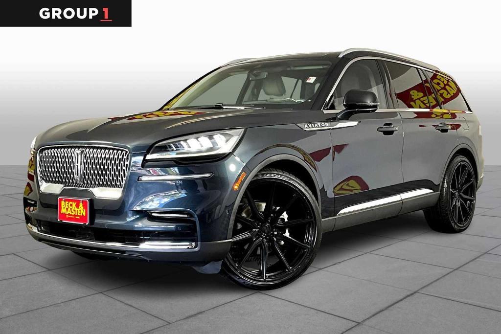 used 2022 Lincoln Aviator car, priced at $36,495