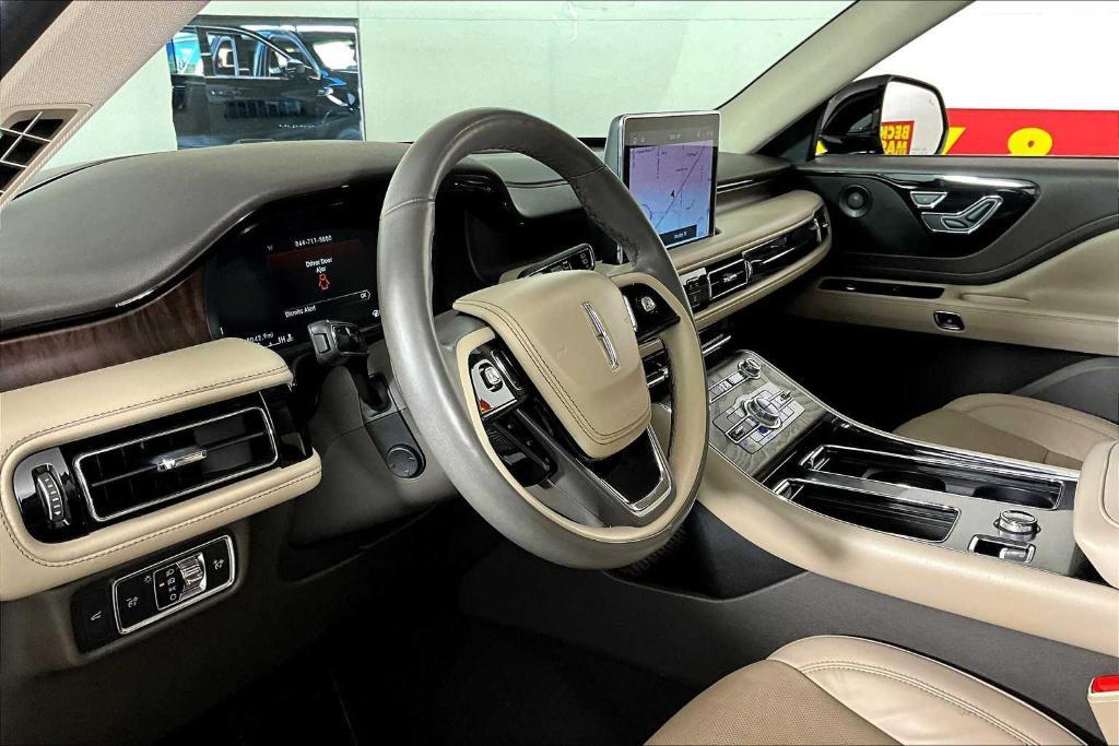 used 2022 Lincoln Aviator car, priced at $36,495