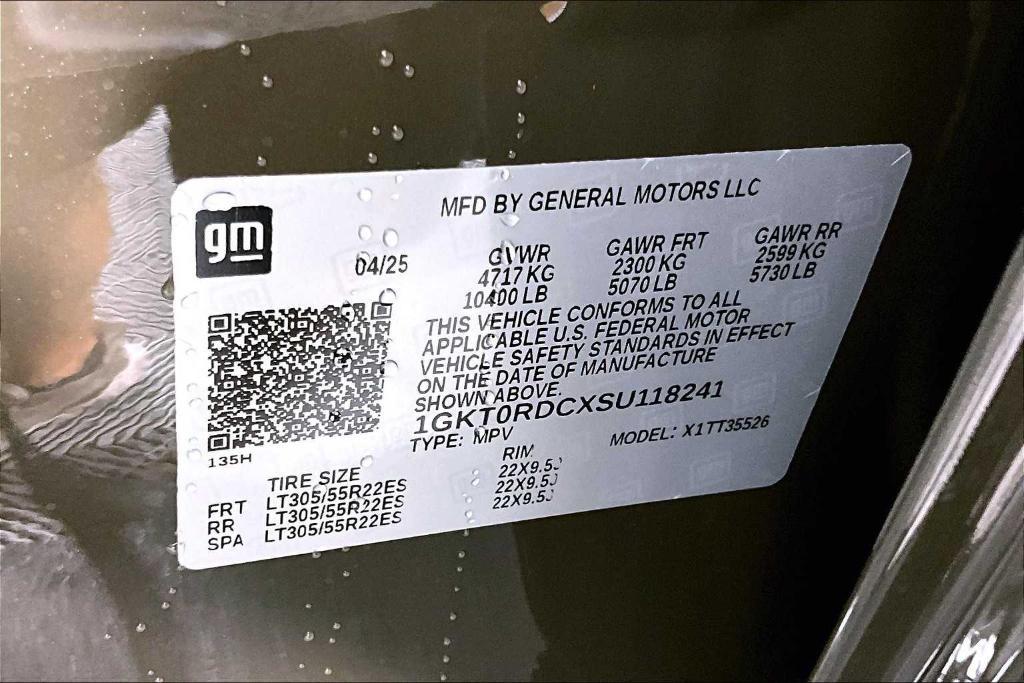 new 2025 GMC HUMMER EV SUV car, priced at $96,885