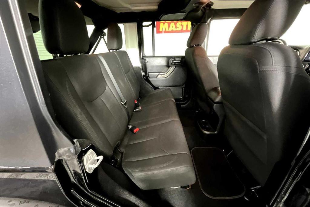 used 2018 Jeep Wrangler JK Unlimited car, priced at $24,495