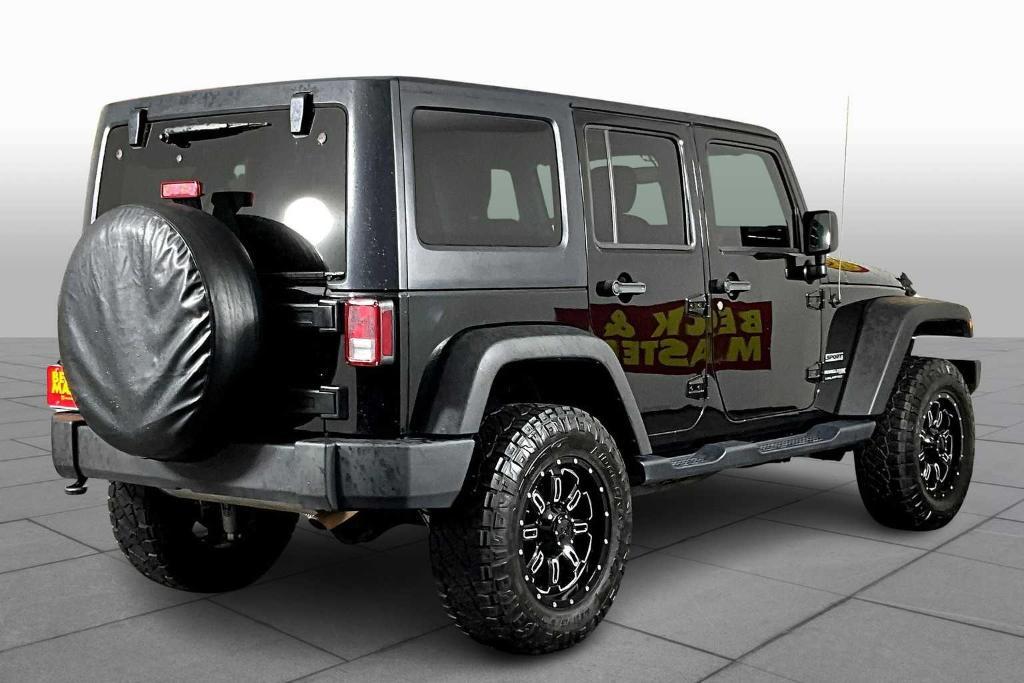 used 2018 Jeep Wrangler JK Unlimited car, priced at $24,495