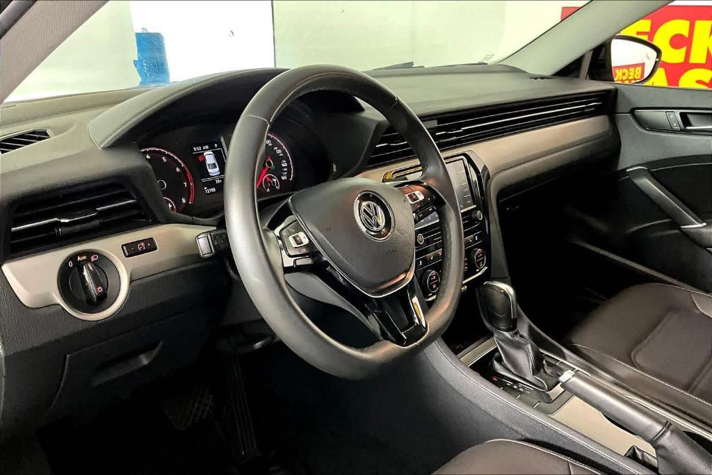 used 2021 Volkswagen Passat car, priced at $16,448