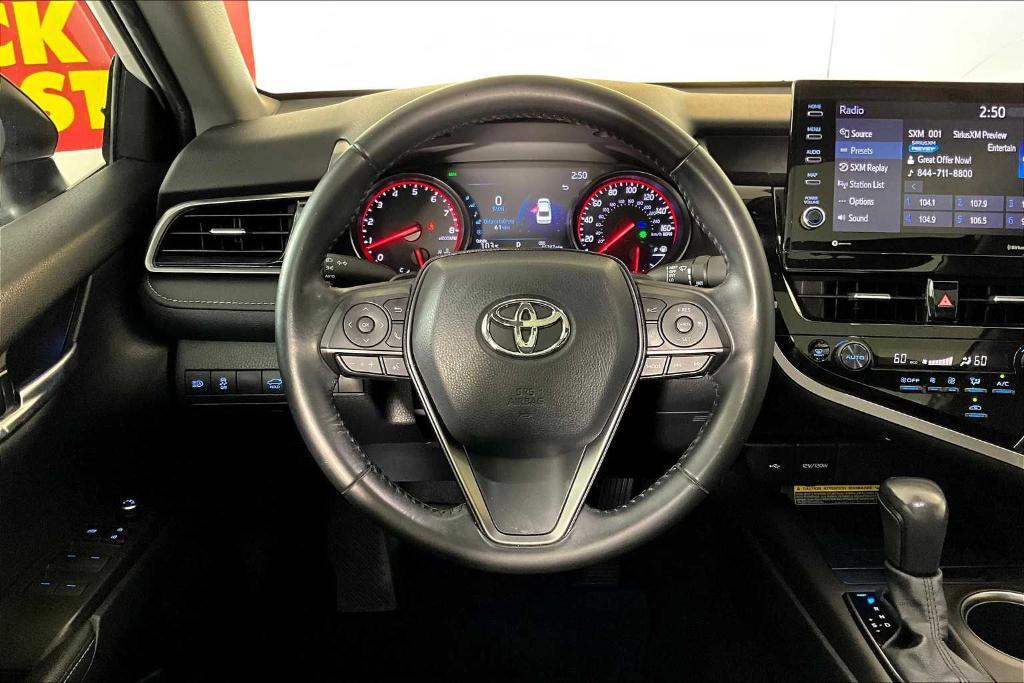 used 2021 Toyota Camry car, priced at $28,453