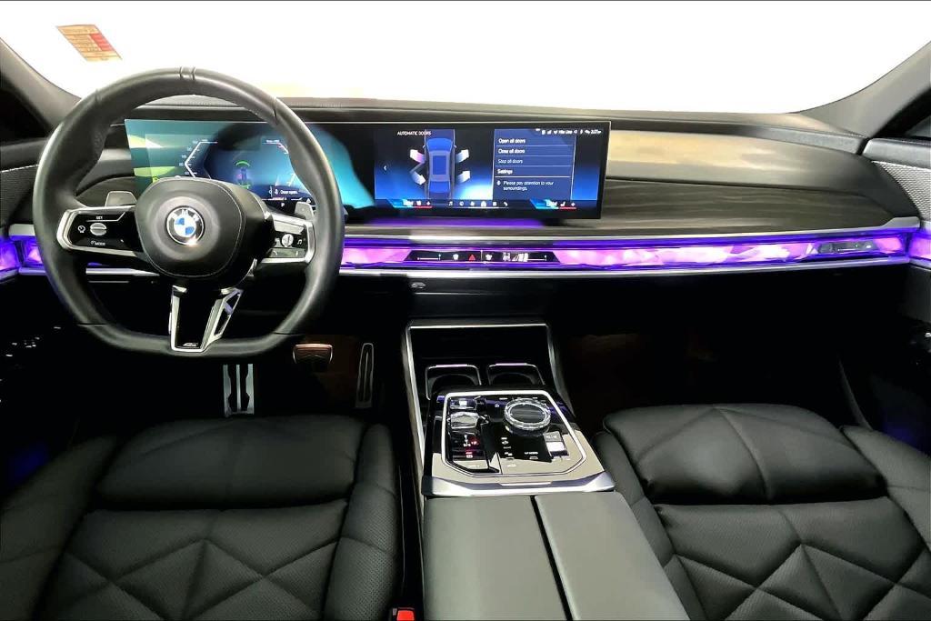 used 2024 BMW 740 car, priced at $89,445