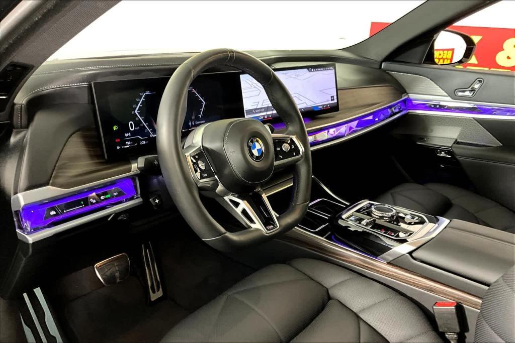 used 2024 BMW 740 car, priced at $89,445