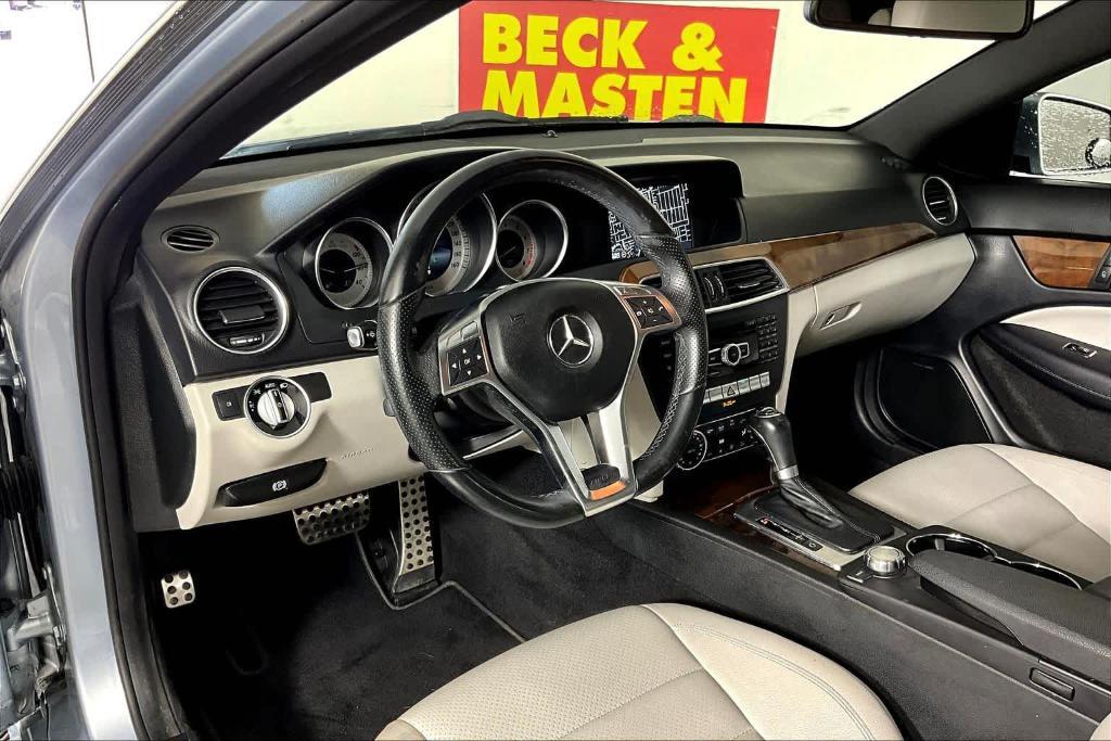 used 2015 Mercedes-Benz C-Class car, priced at $14,495