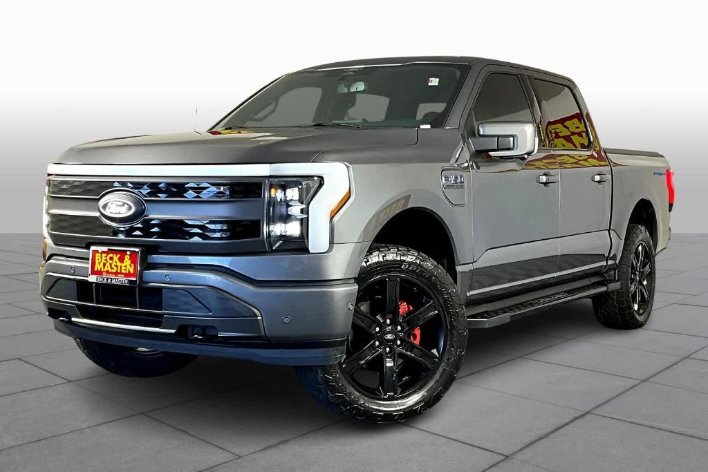 used 2022 Ford F-150 Lightning car, priced at $48,595