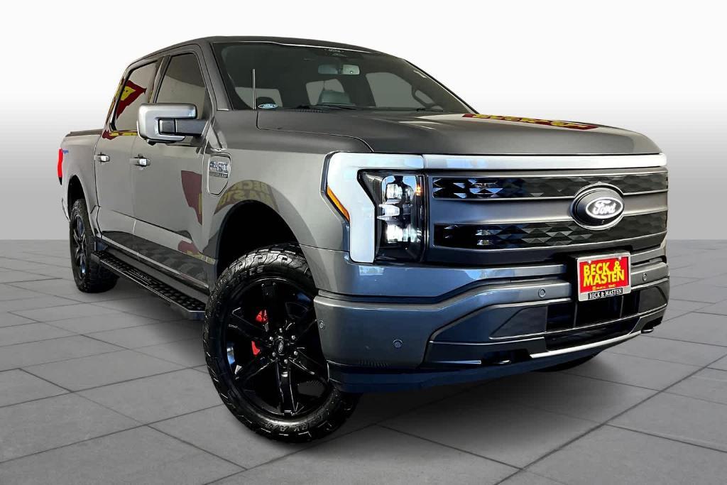 used 2022 Ford F-150 Lightning car, priced at $48,595