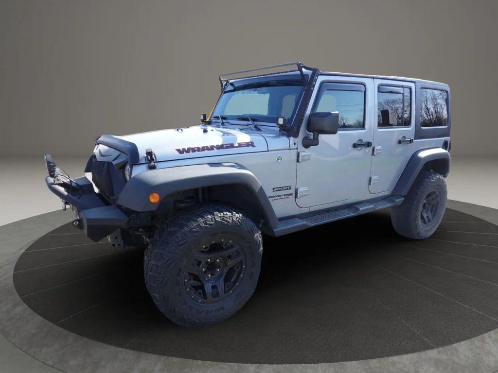 used 2018 Jeep Wrangler JK Unlimited car, priced at $19,900