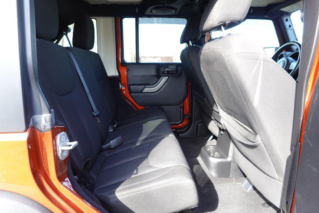 used 2014 Jeep Wrangler Unlimited car, priced at $17,500