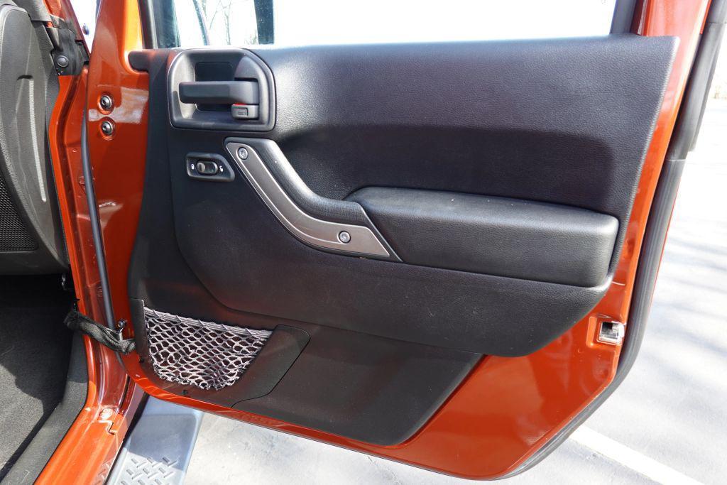 used 2014 Jeep Wrangler Unlimited car, priced at $17,500