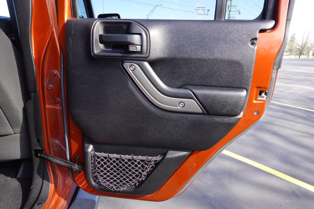 used 2014 Jeep Wrangler Unlimited car, priced at $17,500