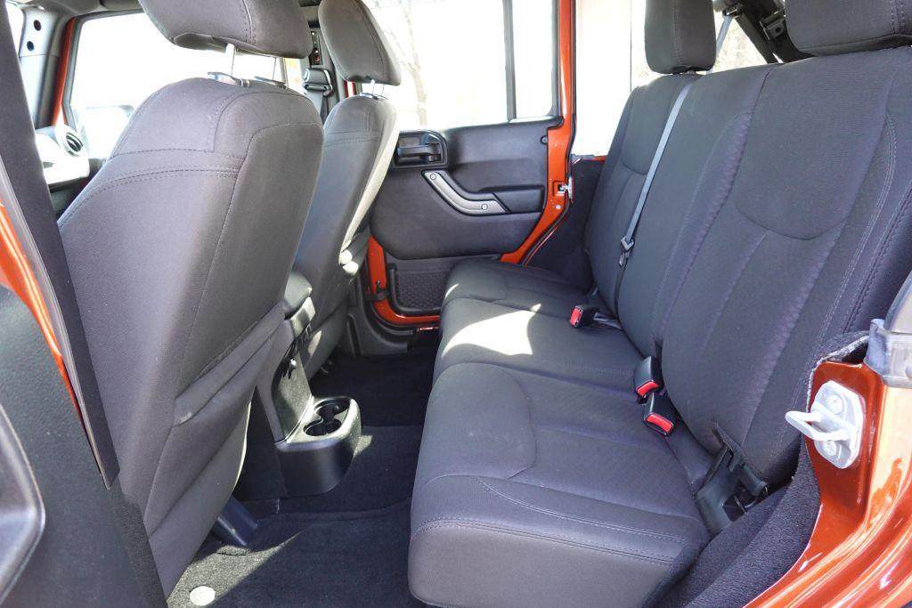 used 2014 Jeep Wrangler Unlimited car, priced at $17,500