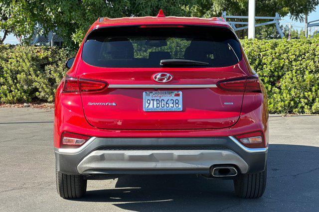 used 2020 Hyundai Santa Fe car, priced at $19,995