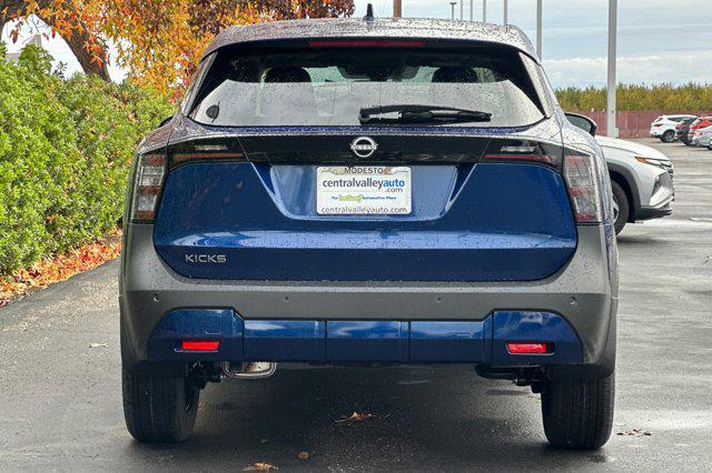 new 2025 Nissan Kicks car, priced at $25,575