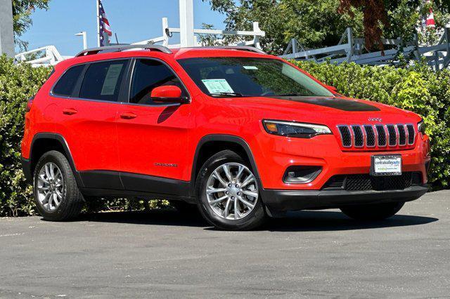 used 2021 Jeep Cherokee car, priced at $19,595