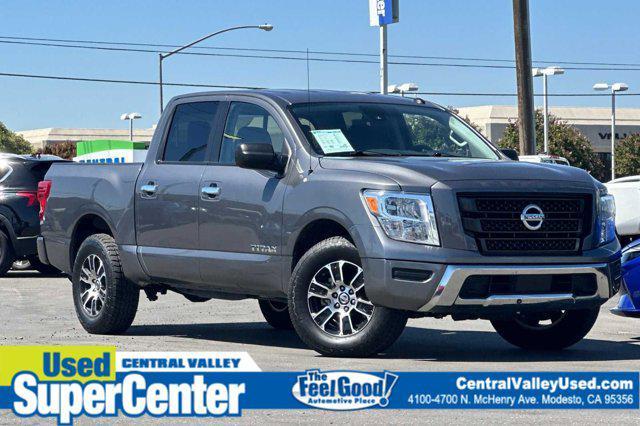 used 2021 Nissan Titan car, priced at $32,795