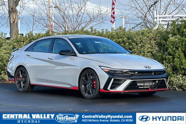 new 2025 Hyundai Elantra N car, priced at $37,230