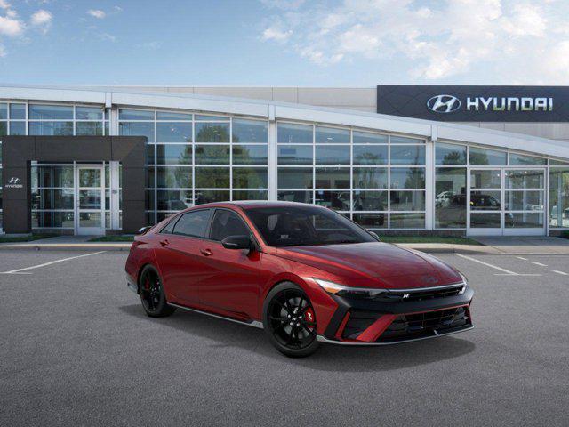 new 2025 Hyundai Elantra N car, priced at $37,220