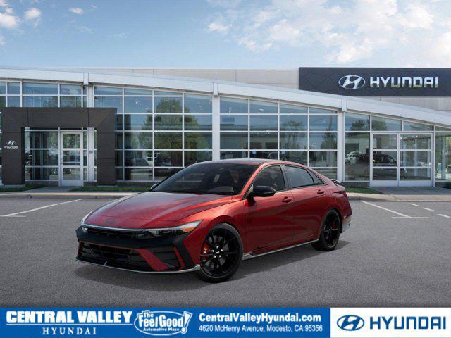 new 2025 Hyundai Elantra N car, priced at $37,220