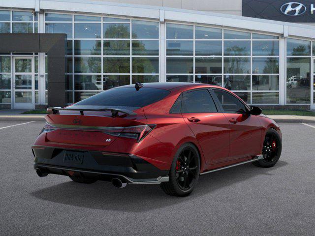 new 2025 Hyundai Elantra N car, priced at $37,220