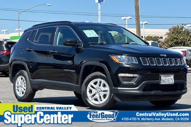 used 2021 Jeep Compass car, priced at $18,995