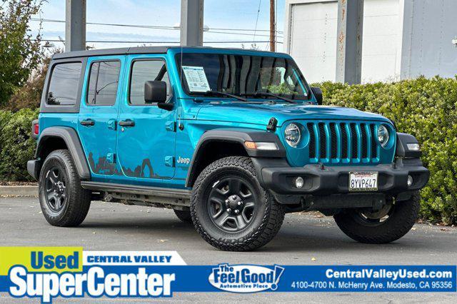 used 2019 Jeep Wrangler Unlimited car, priced at $28,500