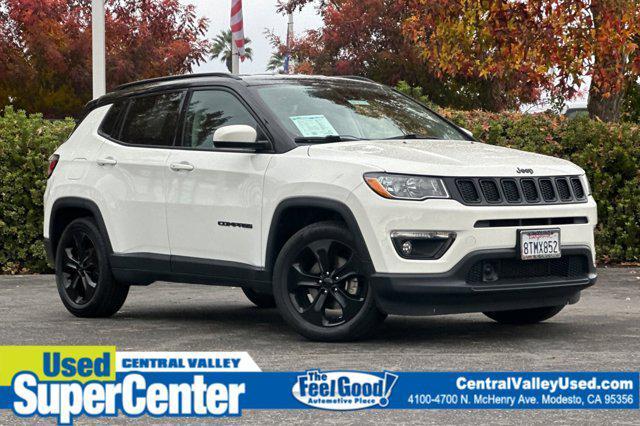 used 2021 Jeep Compass car, priced at $20,895