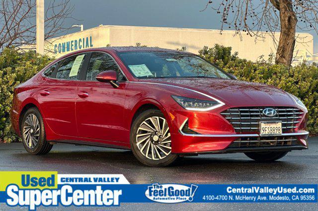 used 2023 Hyundai Sonata Hybrid car, priced at $23,799