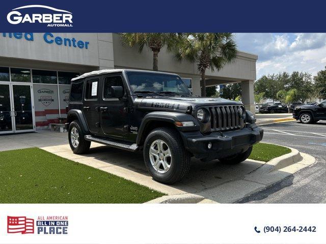 used 2018 Jeep Wrangler Unlimited car, priced at $23,971