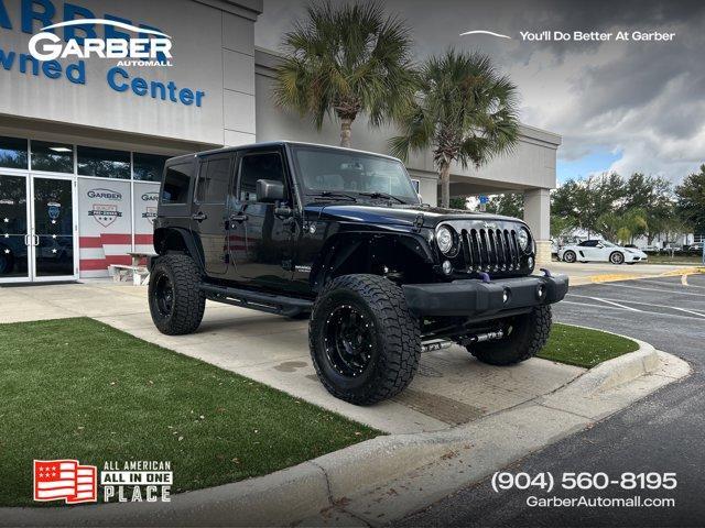 used 2017 Jeep Wrangler Unlimited car, priced at $25,911