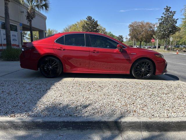 used 2021 Toyota Camry Hybrid car, priced at $27,322