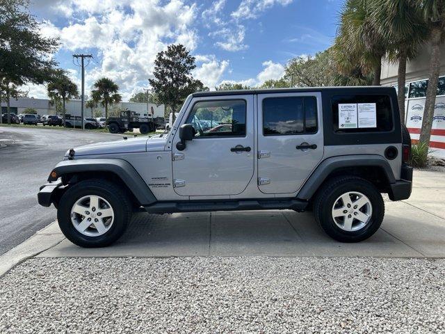 used 2014 Jeep Wrangler Unlimited car, priced at $15,978